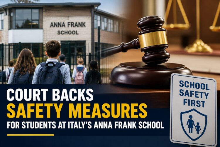 “Court Backs Safety Measures for Students at Italy’s Anna Frank School”