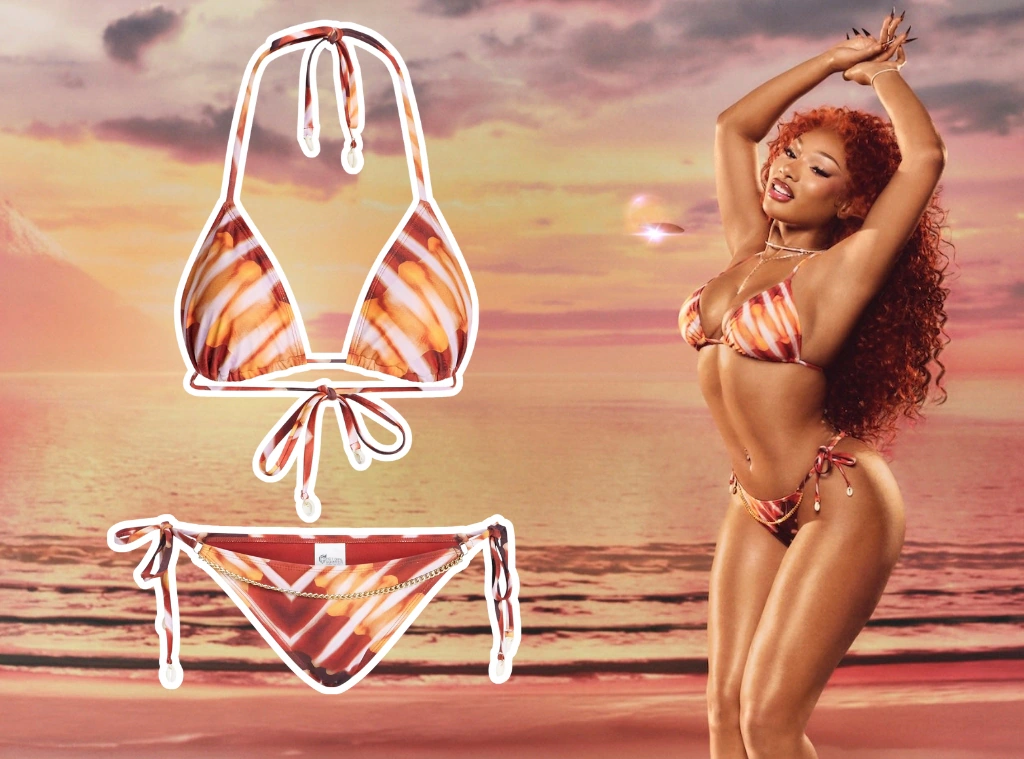 Megan Thee Stallion’s ‘Hot Girl Summer’ Walmart Swim Line Returns With Family-and-Pet Matching Sets