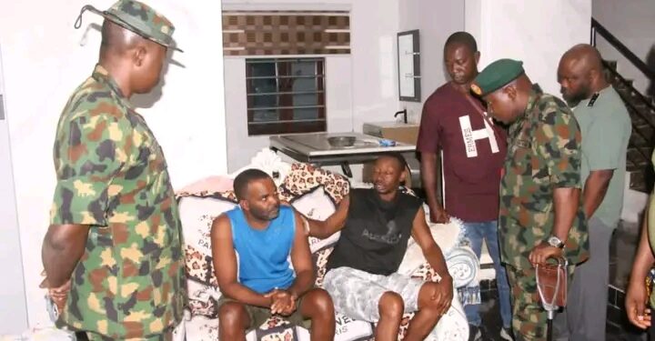 “Nigerian Army Rescues Kidnapped Lieutenant Colonel and Civilian After 10 Day Operation in Enugu”