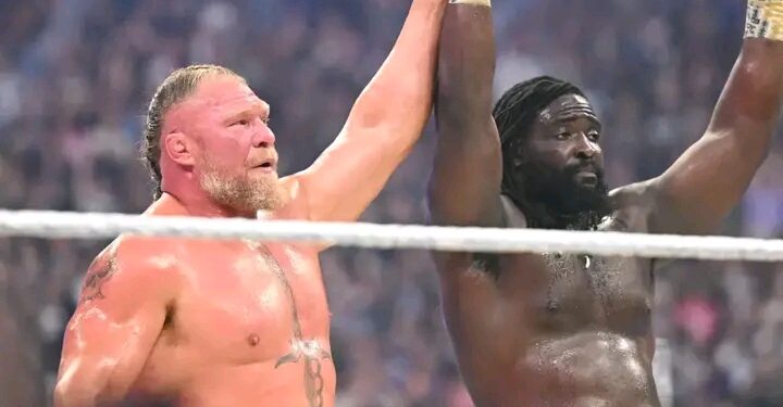 “Nigerian WWE Star Oba Femi Makes History with Career Defining Hell in a Cell Victory Over Brock Lesnar at SummerSlam”