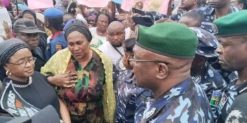 Osun Election Tension: Titilola Adeleke Leads Women’s Protest Over Alleged Arrests and Political Violence!