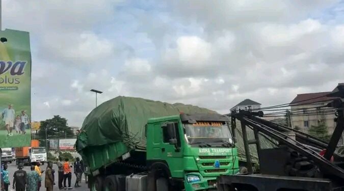 Dual Trailer Crashes Trigger Severe Gridlock on Lagos’ Gbagada Expressway.