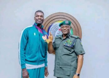 IGP Disu Pledges Stronger Investment in Police Sports After Ezekiel Nathaniel’s Commonwealth Games Gold.