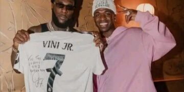 Burna Boy Reveals Vinicius Jr. and Jaylen Brown Are Plotting Nigeria Visit.