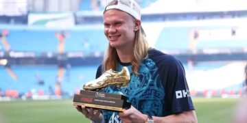 Haaland Leads 2026/27 Premier League Golden Boot Race as Isak, Thiago and Watkins Mount Challenge.