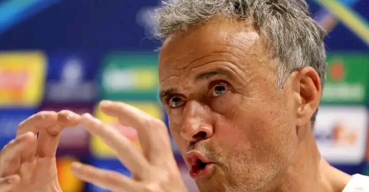 Luis Enrique Warn PSG Say Dem Never Win Anything After Rennes Draw.