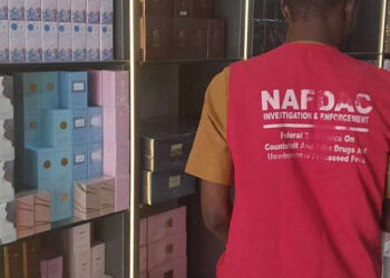 NAFDAC DON LOCK PLENTY SHOPS FOR LAGOS TRADE FAIR OVA COSMETICS WEY NO GET REGISTRATION.