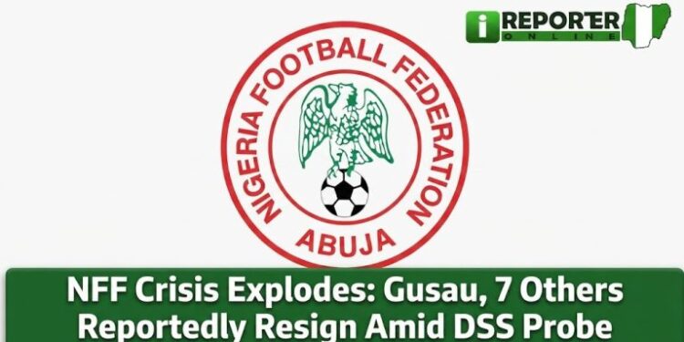 NFF Palava Don Burst: Gusau, Eight Others As E Be Say Dem Don Resign Amid DSS Probe.