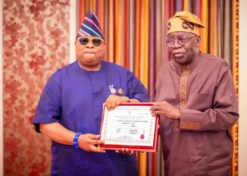 Adeleke Thanks Tinubu for “Free and Fair” Osun Election, Calls Him “Father of the Nation