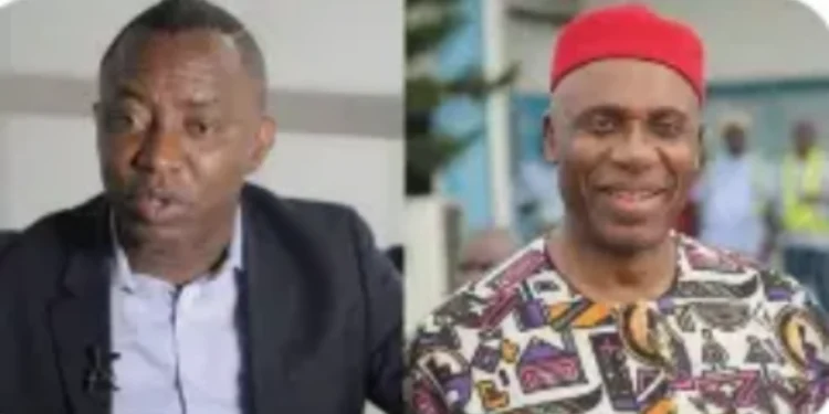 Sowore And Amaechi Clash Over Governance Record for NBA Conference for Port Harcourt