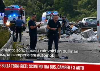 Tragic Road Crash on Terni–Rieti Highway Leaves Several Dead and Injured