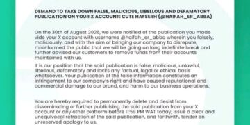 OPAY DON GIVE X USER DEADLINE TO COMOT  FAKE NEWS WEY DEM  POST, SAY E DEY SPOIL THEIR NAME.