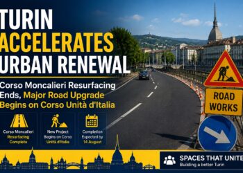Turin Accelerates Urban Renewal as Corso Moncalieri Resurfacing Ends, Major Road Upgrade Begins on Corso Unità d’Italia