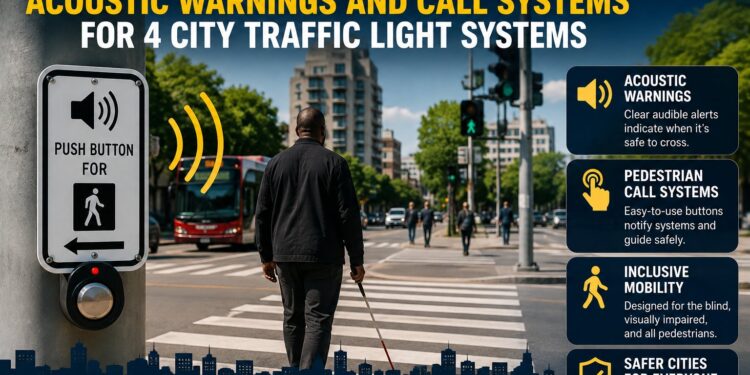 “Accessible Urban Mobility: Four City Intersections Upgraded With Acoustic Warning and Call Systems for Safer Pedestrian Crossings”