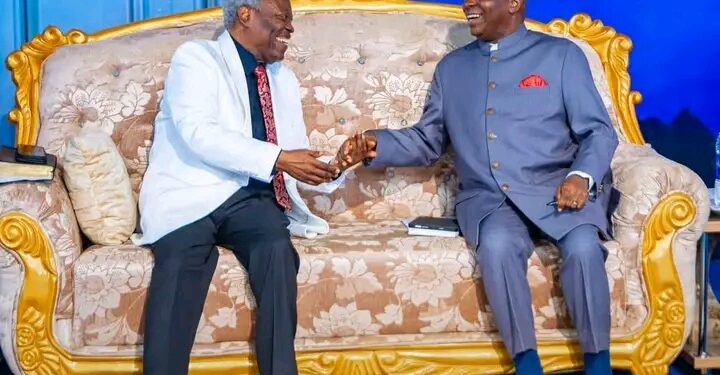 OYEDEPO DEY PRAISE KUMUYI AND HIM DEY SALUTE DI BIG IMPACT WEY IM MINISTRY DON MAKE FOR WORLD.