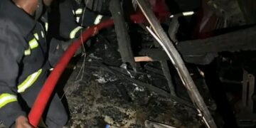 Fire Don Burn 24 Shops for Mandate Market for Ilorin.