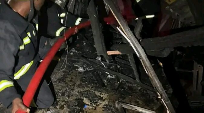 Fire Don Burn 24 Shops for Mandate Market for Ilorin.