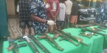 Abia police don catch padi man plus three oda people for try sell 16 month old pikin