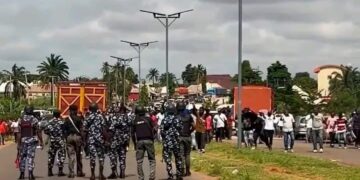 Police don catch 46 people wey attack Peter Obi convoy for Benue.