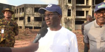 Okpebholo Promise Say Nigerian Army 83 Division Go Start Work Quick for Edo.