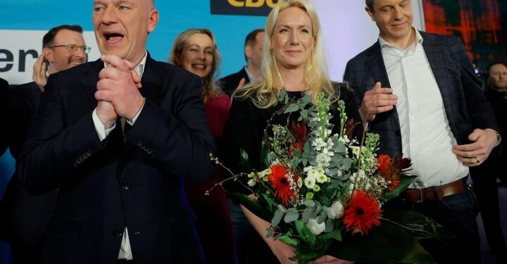 GERMANY STATE ELECTIONS DEY SHOW DIFFERENT RESULTS AS CDU SUFFER TWO LOSSES.