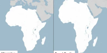 UN Don Vote to ‘Correct di Map’ and Show Africa Di Real Size!