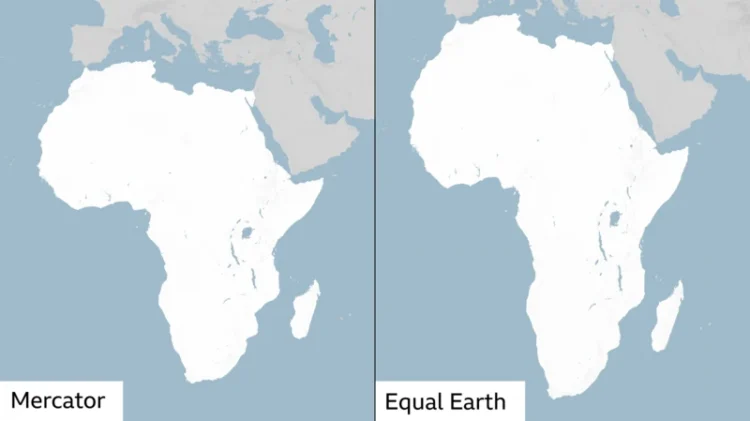 UN Don Vote to ‘Correct di Map’ and Show Africa Di Real Size!