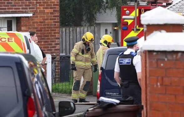 Early-Morning Fire for Bootle House Kpai Four Pipo as Fire Spread Fast!