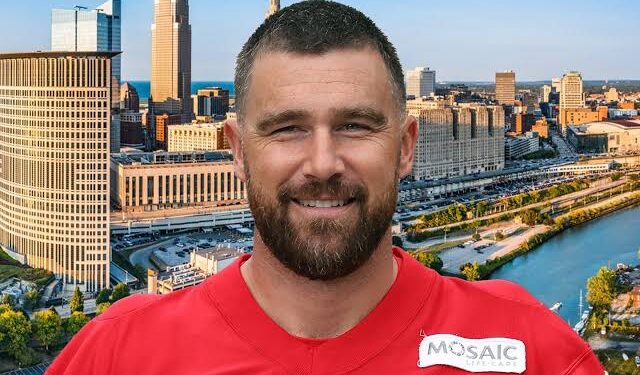 TRAVIS KELCE SPLASH $5.99 MILLION ON LUXURY LAKE ERIE MANSION — SEE THE BIG THINGS WEY DEY INSIDE THE 21,000-SQUARE-FOOT ESTATE'S