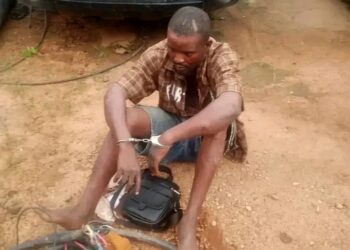 NSCDC Arrests 24 Year Old Suspected Telecom Mast Vandal in Anambra.