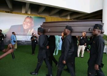 Olu Jacobs’ Funeral: Nollywood Stars Gather to Honour Veteran Actor.
