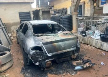 Newborn, Parents Escape Death as Fire Ravages Buildings in Ilorin, Kwara State.