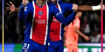 PSG Beat Barcelona 4–2 as Liverpool Stage Comeback, Man City and Napoli Win