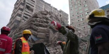 Seven Missing After Multi Storey Building Collapses in Kenya’s Nairobi.